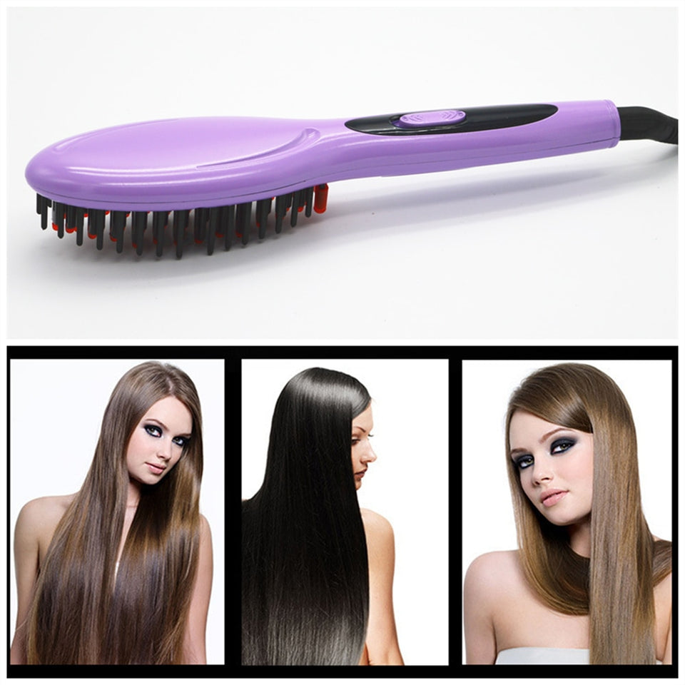 FAST HAIR STRAIGHTENER HAIR ELECTRIC BRUSH