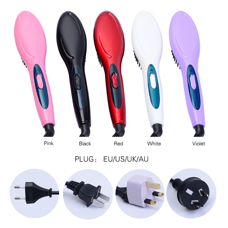 FAST HAIR STRAIGHTENER HAIR ELECTRIC BRUSH
