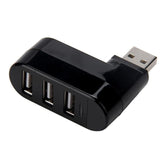 Mini Rotatable 3-Port USB Hub